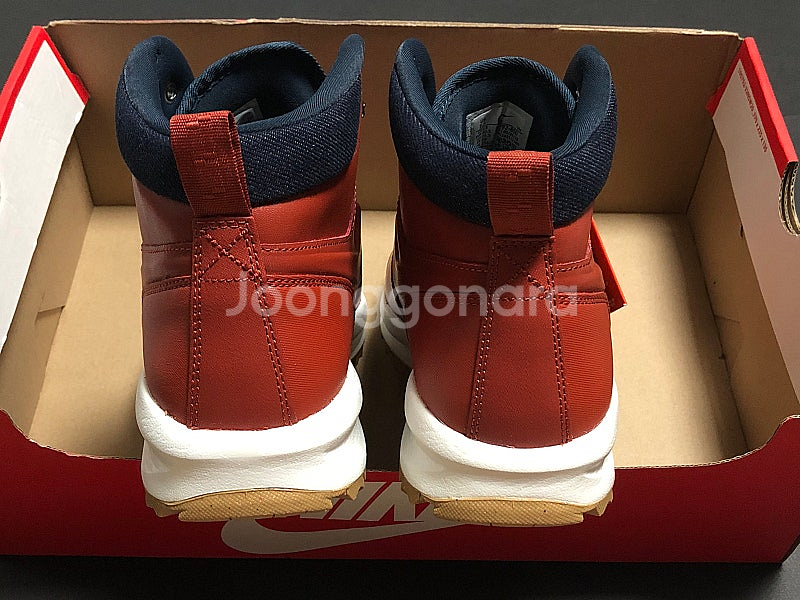 [255] 나이키 마노아 레더 SE 러기드 오렌지--6