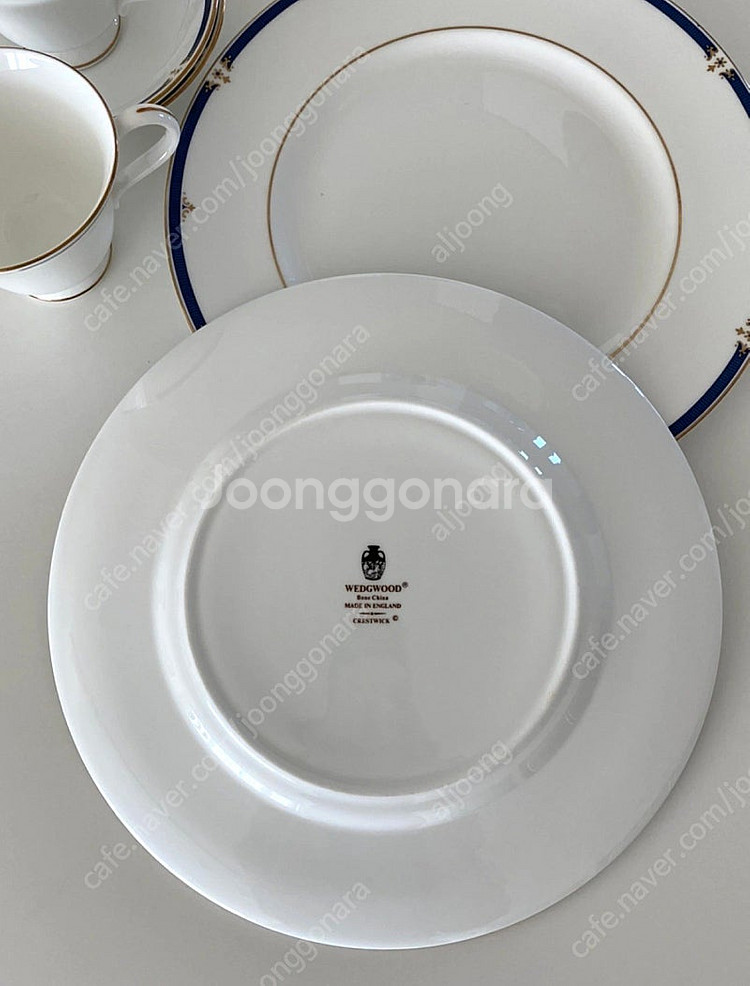 영국 도자기 웨지우드Wedgwood 본차이나 커피잔세트...--4