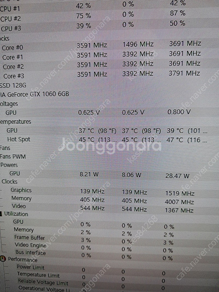 갤럭시 GTX1060 6G그래픽카드--3