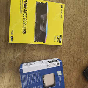 미개봉 커세어 벤져스 rgb ddr5 64기가, nzxt kraken rgb 360 white 3열수냉쿨러