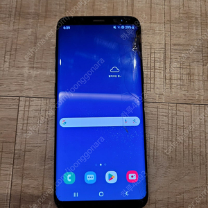 갤럭시 s8 파손폰