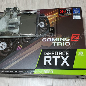 바로우 rtx 3080 msi 트리오 워터블록