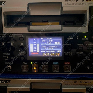 소니 HVR-1500A 판매및 (파나소닉 AJ 1400 HD) 모델과 교환합니다,