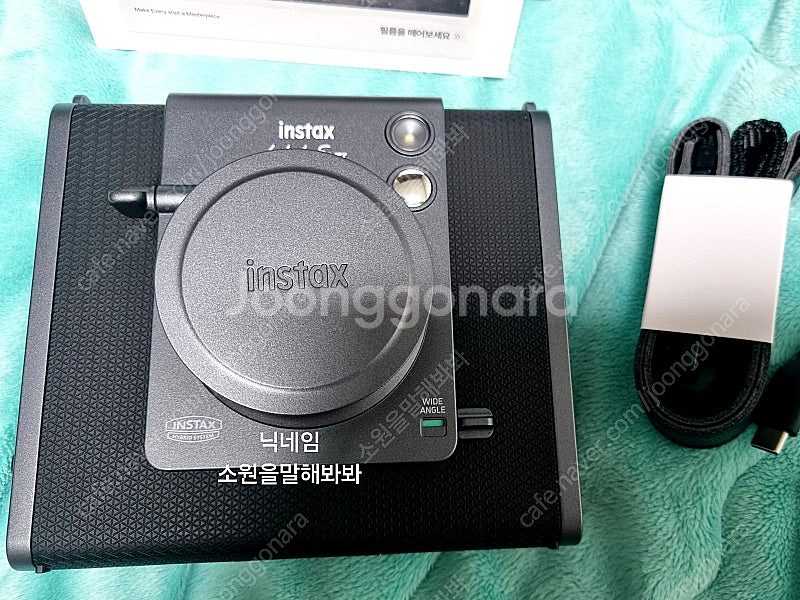 인스탁스 와이드 에보 즉석카메라 미사용 새상품--4