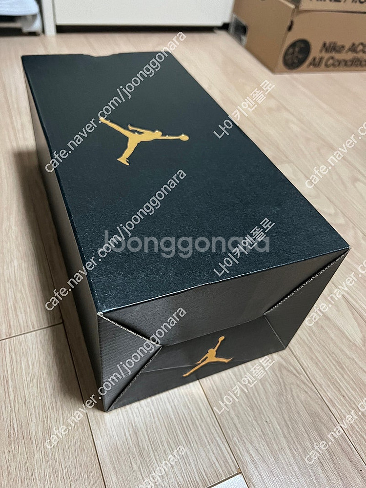 (새상품)조던 슈퍼플라이 팀 슬라이드 GR 블랙코끼리 280사이즈--7