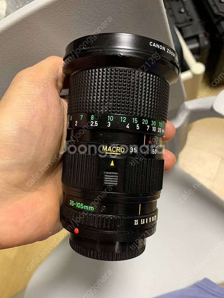 캐논 nfd 35-105mm 렌즈 팝니다.--0