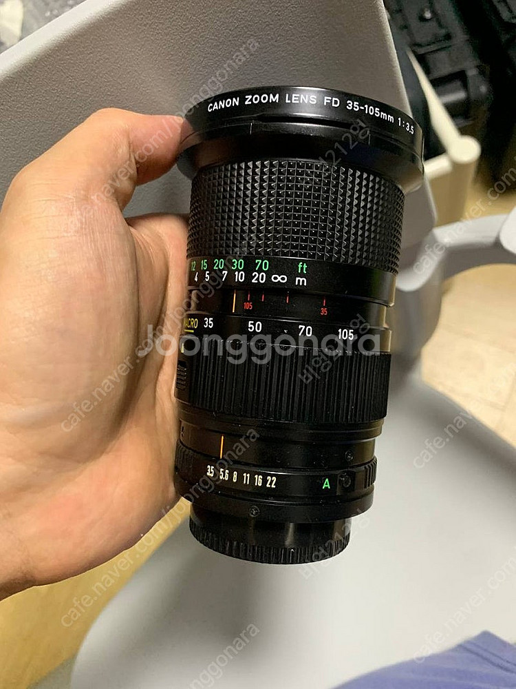 캐논 nfd 35-105mm 렌즈 팝니다.--1