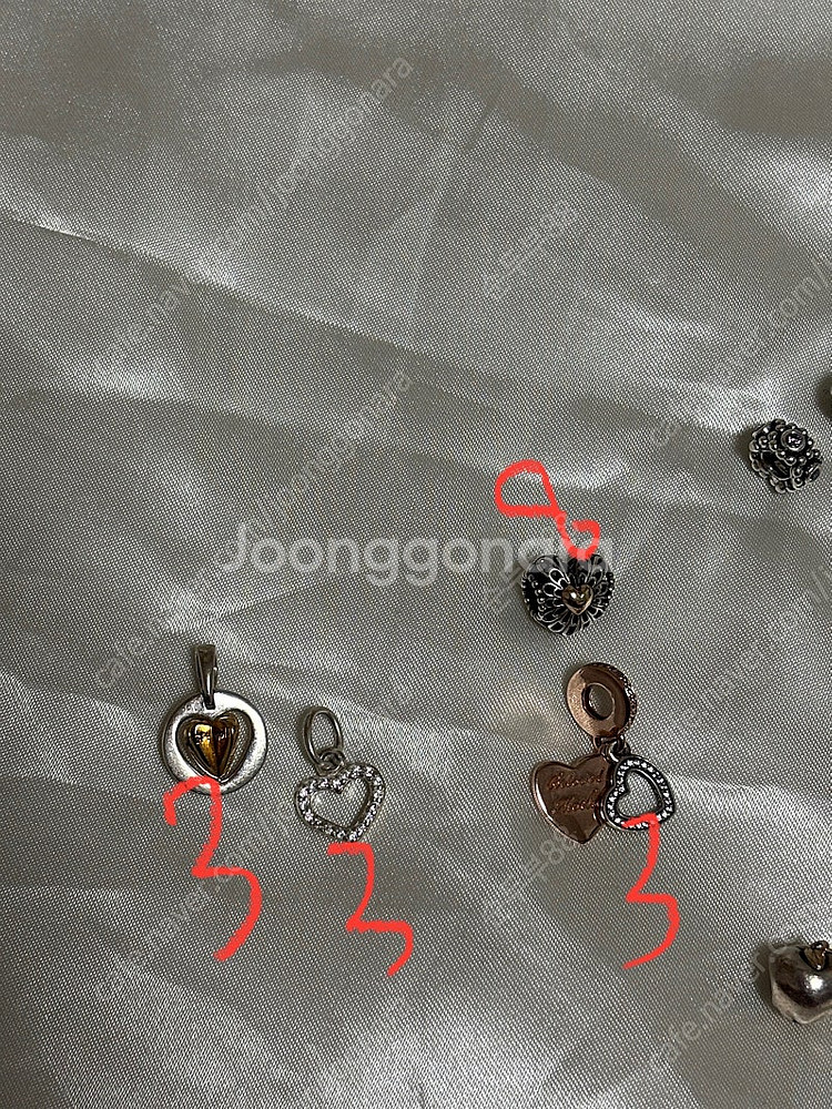 판도라 꽃참 해리포터 참 댕글 스티치 팔찌 미아모르 콤...--1