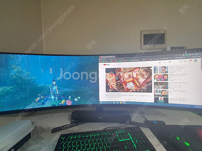 (대전)c49rg90 삼성49인치 32:9모니터 팔아요--2