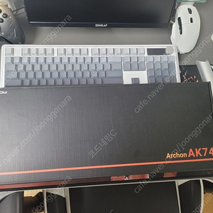 프리플로우 아콘 AK74 104키 풀배열 키보드 라임축v3