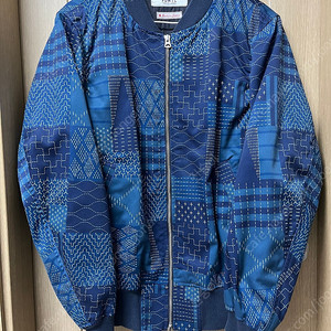 펀더멘탈 FDMTL 프린티드 보로 MA-1 자켓 M