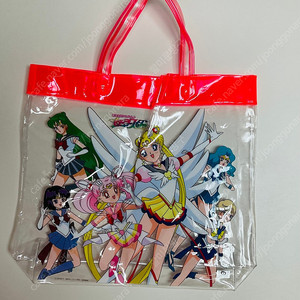 세일러문 투명 PVC 가방