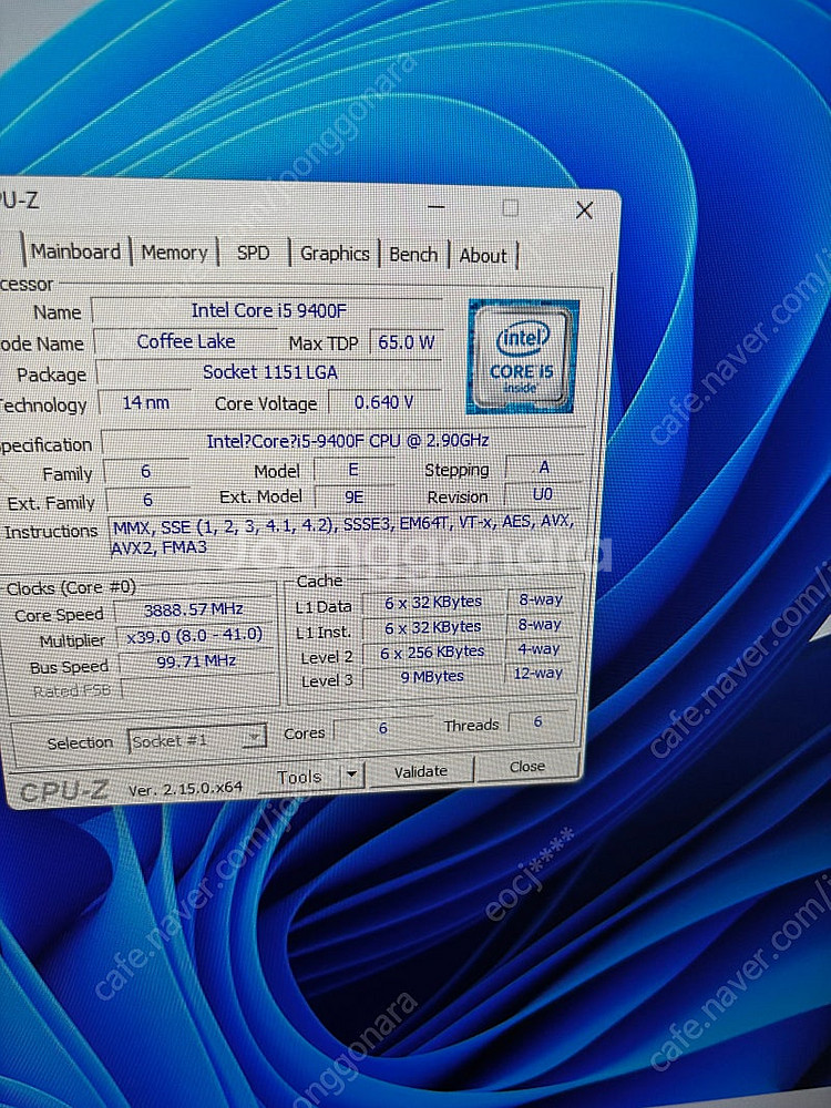9400F + 1660SUPER 게이밍 본체 조립 pc...--2