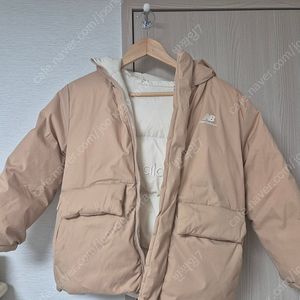 뉴발란스 키즈 구스 패딩 리버서블 양면 140