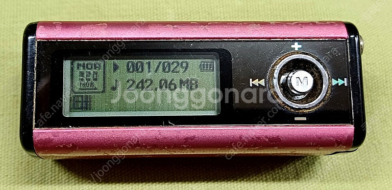 삼성 구형 MP3 YP-T5 핑크--0