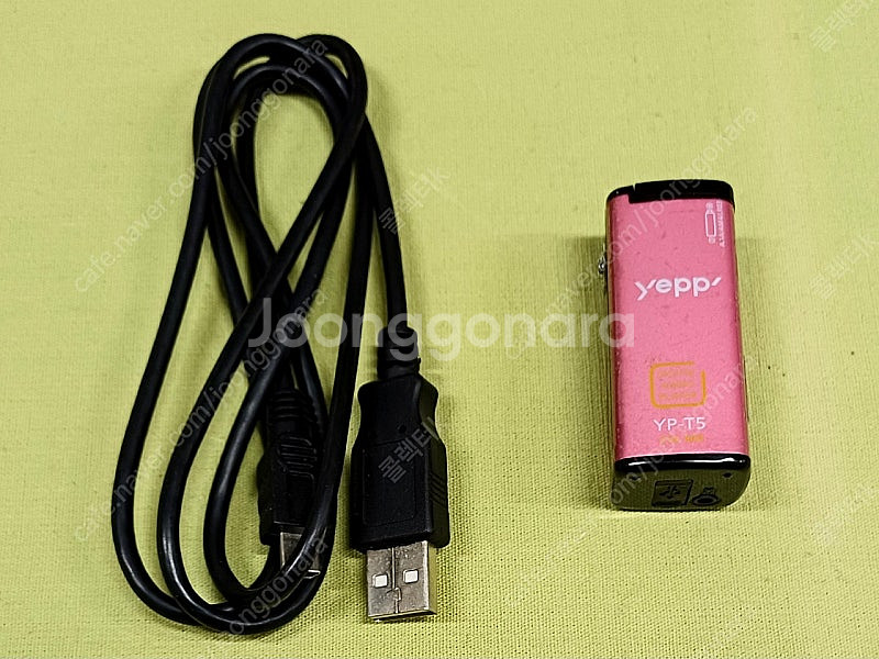 삼성 구형 MP3 YP-T5 핑크--5