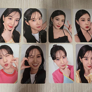 박은빈 공식 포토카드 8장 일괄