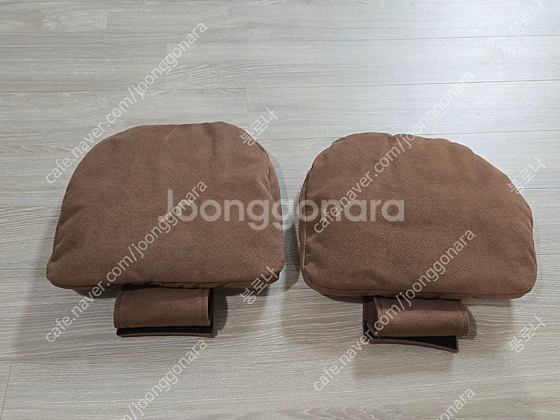 제네시스 G80 후석목베개 헤드레스트 필로우 하바나브라...--0