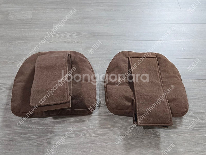 제네시스 G80 후석목베개 헤드레스트 필로우 하바나브라...--1