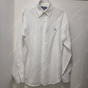 폴로 랄프로렌/ 린넨 화이트 셔츠 / S