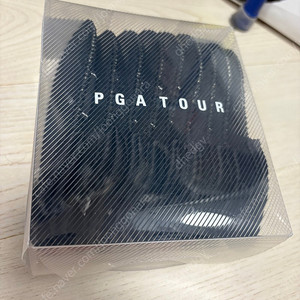 PGA투어 네오프렌 아이언커버 헤드커버 9개 세트 블랙