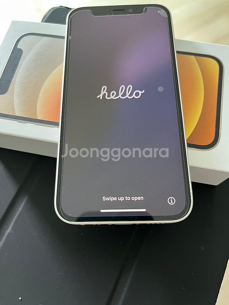 아이폰12 미니 128GB 화이트 2가지. 가격다름--0