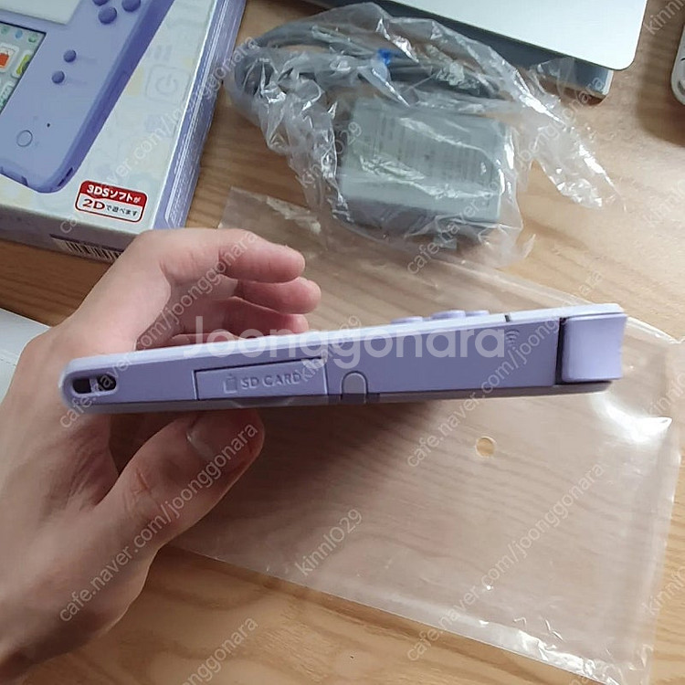 닌텐도 2ds 라벤더 신품급 박스 세트--5