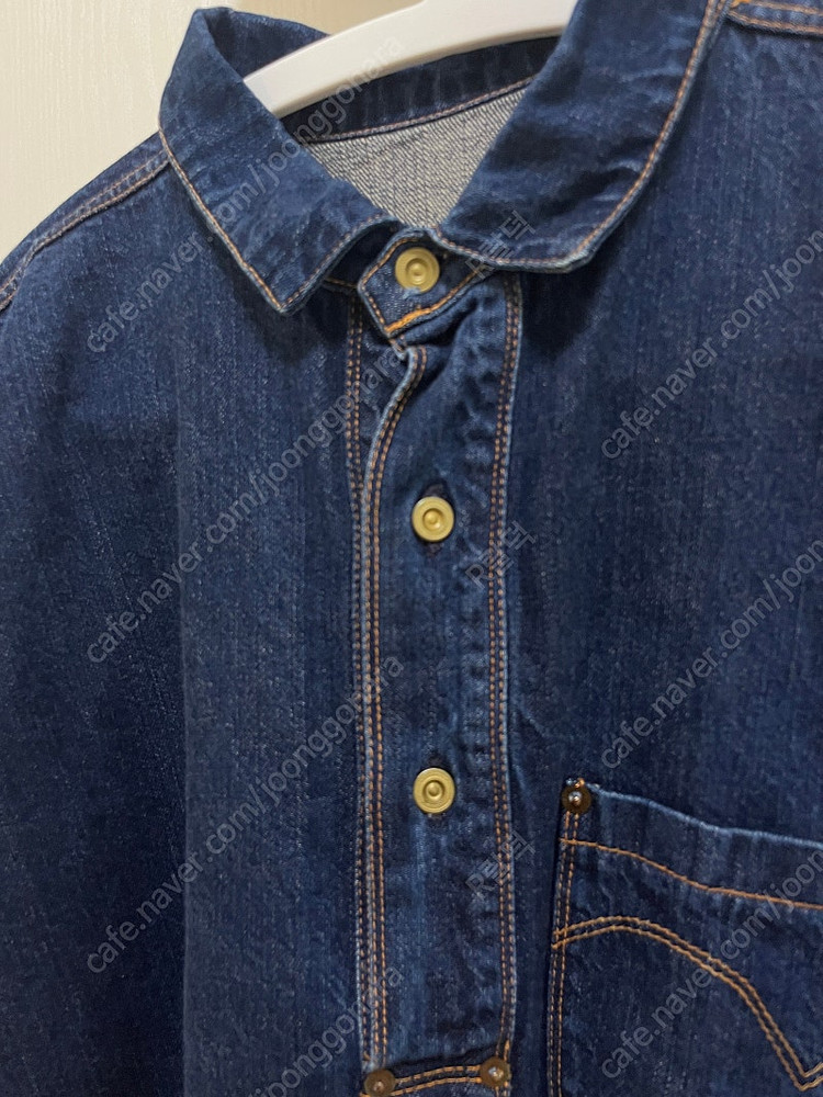 리바이스빈티지클로딩 lvc1874 클로즈 프론트 점퍼 M사이즈 더블알엘,RRL,폴로,풀카운트,웨어하우스,셀비지 이미지