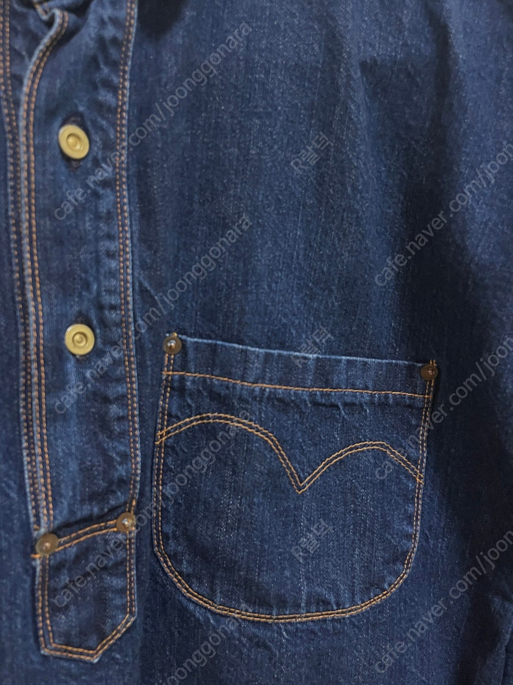 리바이스빈티지클로딩 lvc1874 클로즈 프론트 점퍼 M사이즈 더블알엘,RRL,폴로,풀카운트,웨어하우스,셀비지 이미지