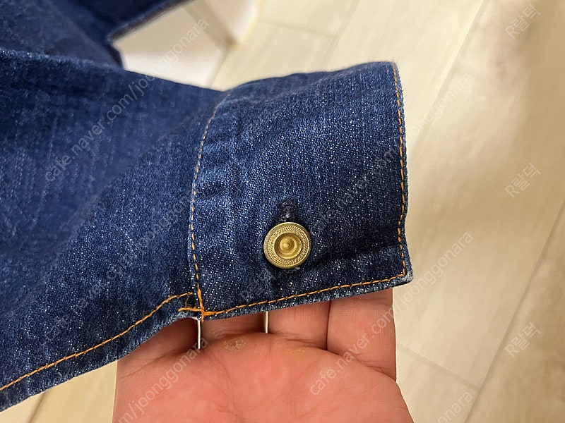 리바이스빈티지클로딩 lvc1874 클로즈 프론트 점퍼 M사이즈 더블알엘,RRL,폴로,풀카운트,웨어하우스,셀비지 이미지