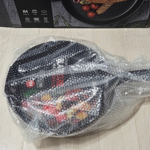 베르겐 IH 블랙큐브 프라이팬 28cm( 미개봉새제품)