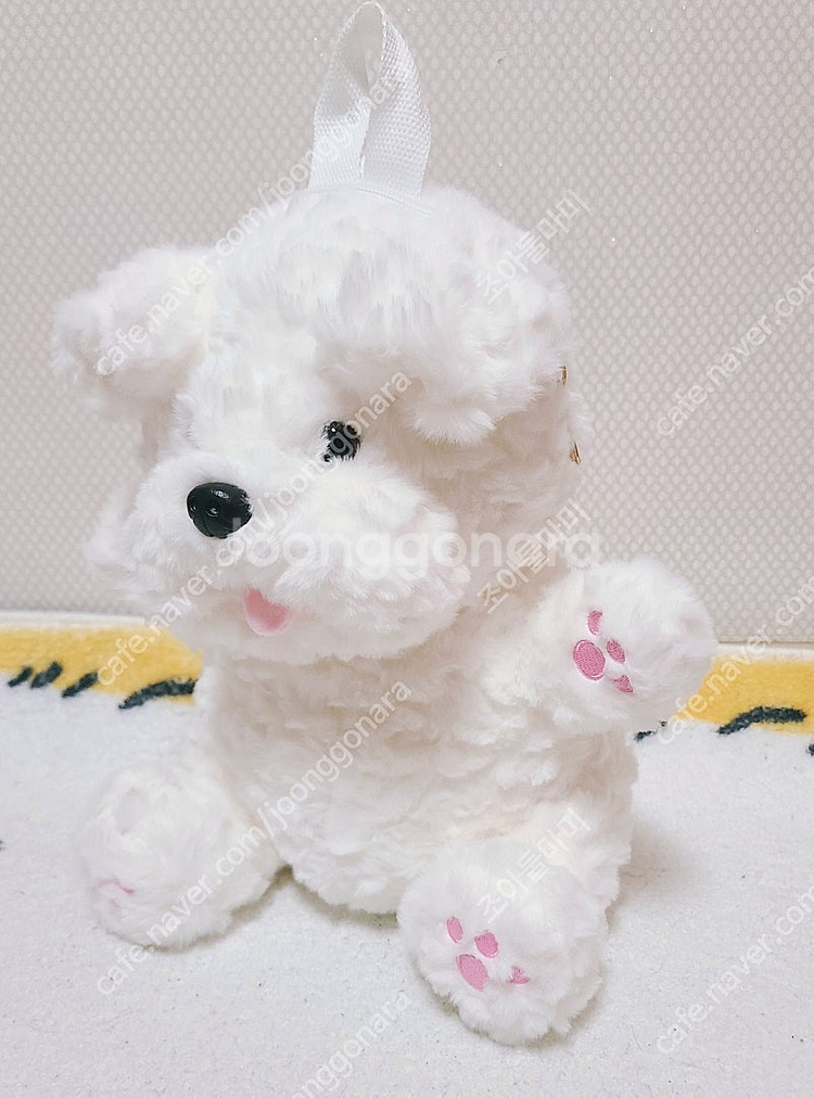 화이트테리어 인형 라지사이즈 고퀄리티 가방 어린이 여친선물 강아지 인형 댕댕이 백팩--0