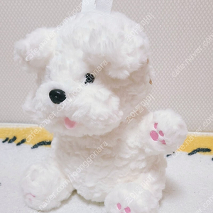화이트테리어 인형 라지사이즈 고퀄리티 가방 어린이 여친선물 강아지 인형 댕댕이 백팩