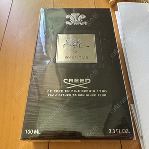 크리드 어벤투스 100ml 새상품
