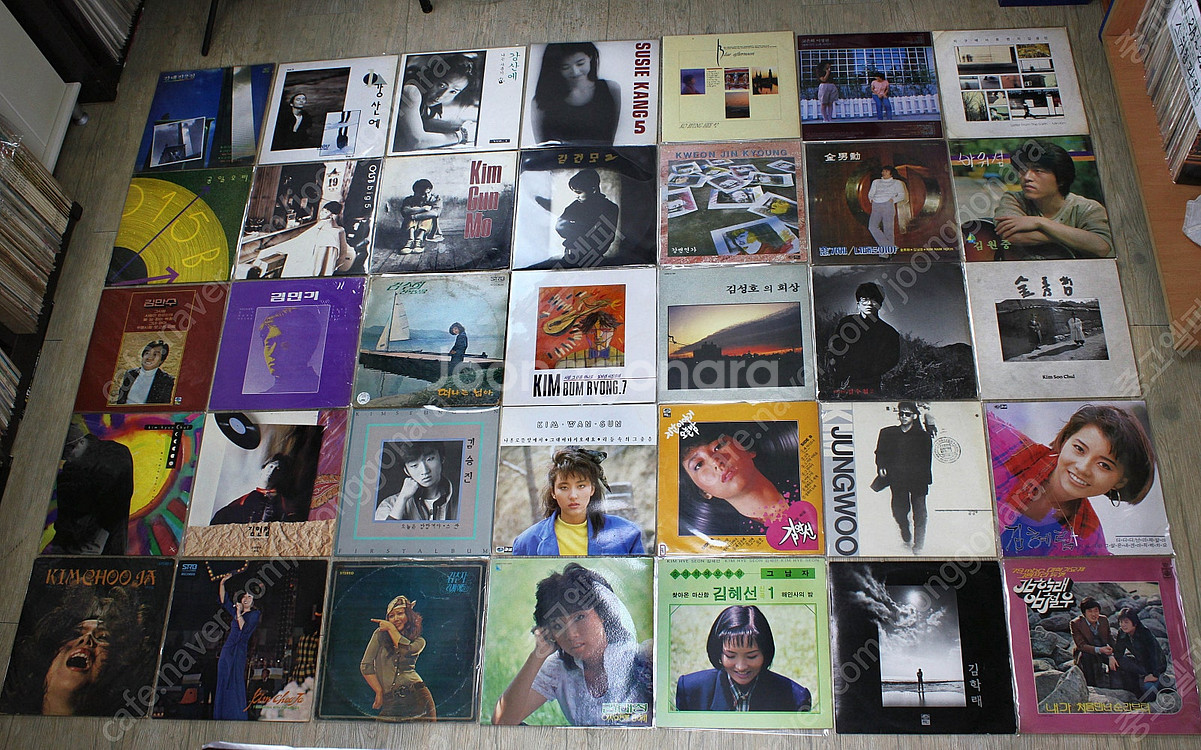 가요 LP와 외국 LP 3500장 판매 가수이름순 마,...--5