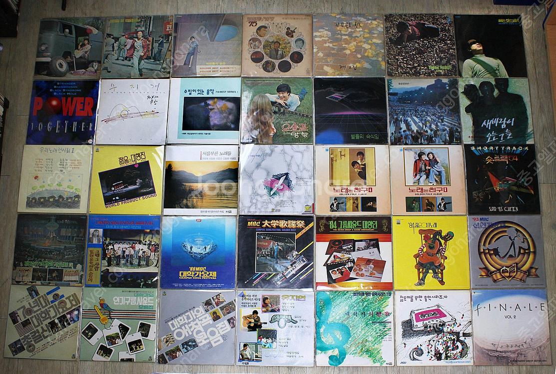 가요 LP와 외국 LP 3500장 판매 가수이름순 마,...--7