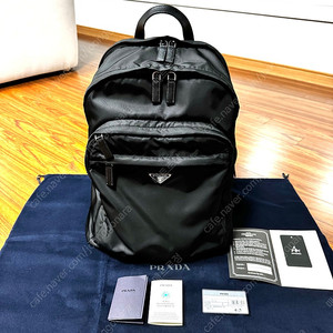 (인하) 프라다 남자 백팩 (2vz048)