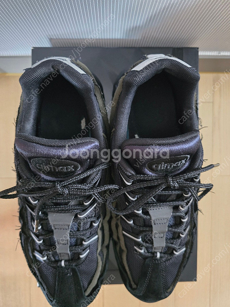 나이키 x 꼼데가르송 옴므 CDG 에어맥스 95 블랙 ...--7