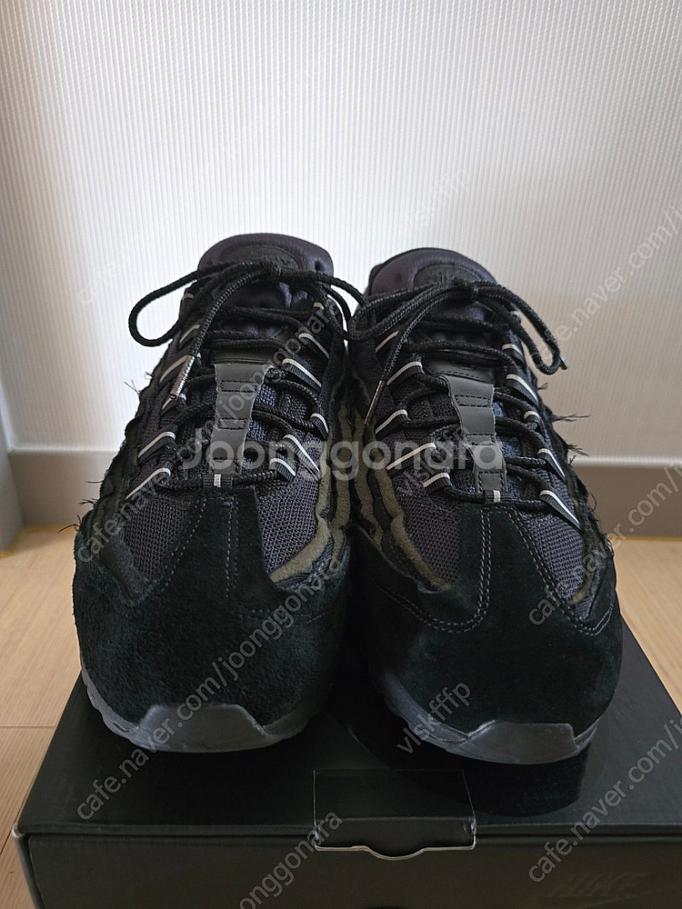 나이키 x 꼼데가르송 옴므 CDG 에어맥스 95 블랙 ...--8