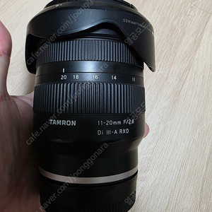 탐론 11-20 F/2.8 소니e 마운트 광각줌렌즈