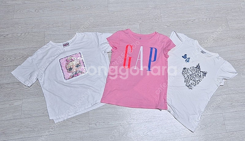 여아 반팔티 7장 (사이즈 150~155/11-12)--4