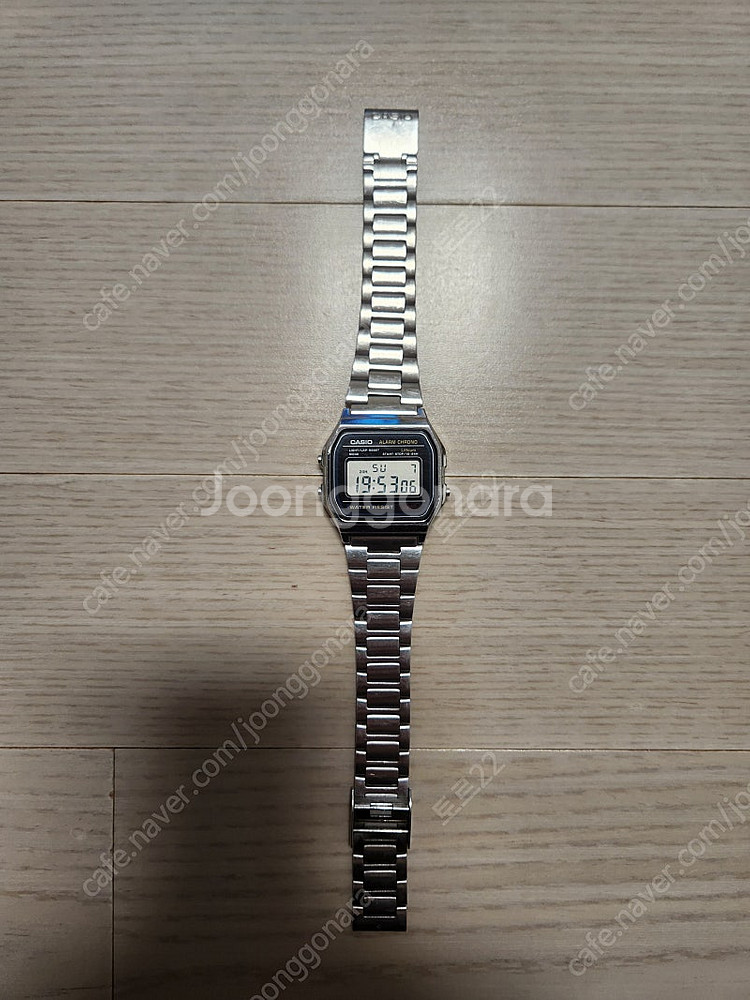 CASIO 카시오 A158W 빈티지 디지털 쿼츠 시계--0