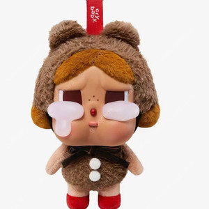 팝마트 크라이베이비 크라잉 어게인 시리즈 플러시 키링 곰 (개봉 박스)