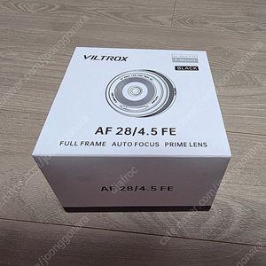 빌트록스 28mm F4.5 viltrox 28mm f4.5 소니E마운트 팬케이크 렌즈 팝니다.
