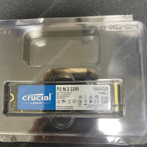 마이크론 Crucial p2 M.2 NVme 1TB