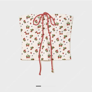 글로니 믹스체리 스윔탑 BANDEAU SWIM TOP (MIX BERRY)