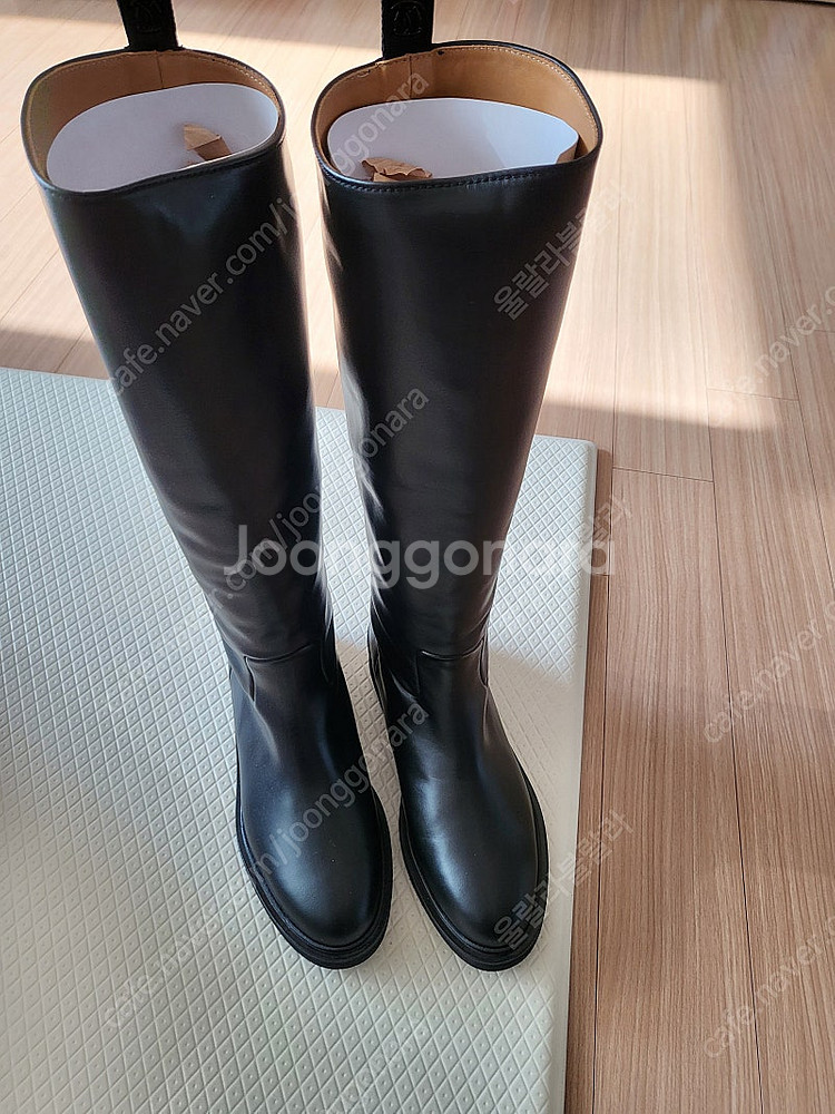 타임 레더 롱부츠(택비포함)(새상품)--8
