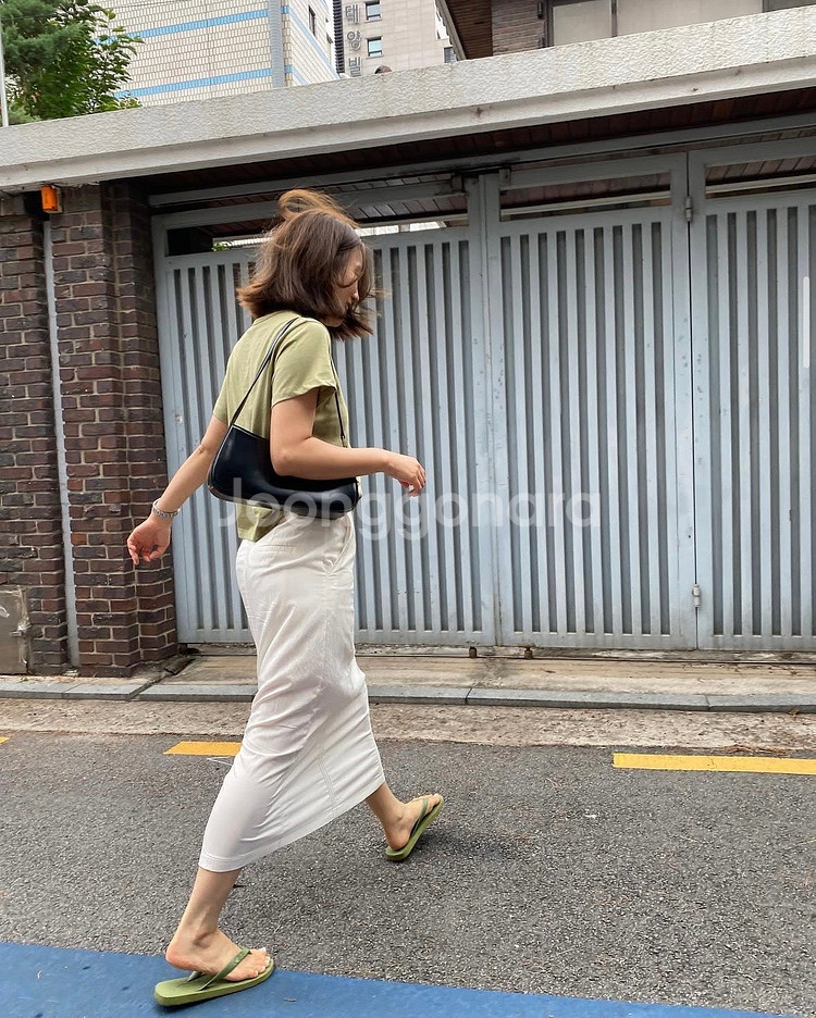 [새상품] 주르드 바게트백 블랙 숄더백--9