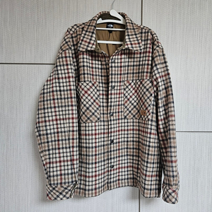 노스페이스 체크 울자켓 105