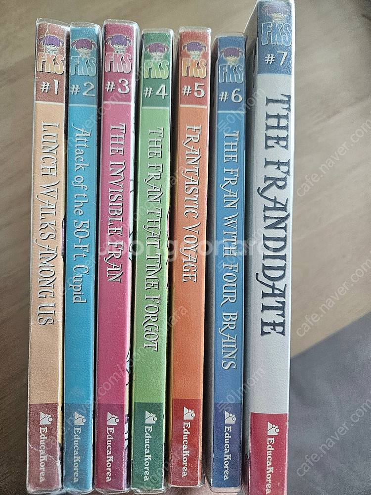 프래니 Franny K. Stain 영어원서 CD포함 7권 세트--0